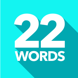 The logo of 22words